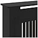 Copertura per Radiatore Nera in MDF 205 cm - Foto miniatura 4