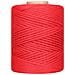 100m Macrame Corda Rosso | Filo Cotone Uncinetto | 2-3 Mm (+-0.5mm) | 15 Strati | Grande Spago Da Cucina Rotolo Spessi Naturali Forte | Decorazione Casa Artigianato Artistico Foto - Foto miniatura 5