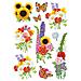 Etichette 10 Pezzi 16 X 9 Cm Fiori E Farfalle - Foto miniatura 1