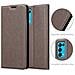 Custodia Compatibile Con Oppo Find X3 Lite In Bruno Caffè - Coperchio Protettiva Con Chiusura Magnetica, Funzione Stand E Tasca Per Le Carte - Foto miniatura 5