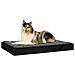 Cuccia Per Cani Nera 91,5x64x9 Cm In Legno Massello Di Pino - Foto miniatura 5