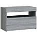 Comodino con Luci LED Grigio Sonoma 60x35x40 cm - Foto miniatura 5