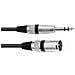 Adaptercable Xlr (m) /jack Stereo 5m Bk - Foto miniatura 1