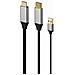 Hdmi Maschio A Displayport Maschio Cavo Adattatore Attivo 2 M Per Cavo 4k - Foto miniatura 7