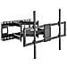 Staffa A Muro Slim Per Tv Led Lcd 60-120'' Nero - Foto miniatura 1