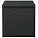 Cassetto Contenitore Nero 40,5x40x40 Cm In Legno Multistrato - Foto miniatura 5