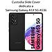 Custodia Tpu Silicone Cover Case Per Samsung Galaxy A53 5g A536 Lilla - Foto miniatura 2