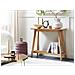 Tavolo Console Legno Chiaro 90 X 40 Cm Tulare - Foto miniatura 1