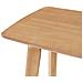 Tavolo Console Legno Chiaro 90 X 40 Cm Tulare - Foto miniatura 2