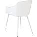 Set Di 2 Sedie Da Pranzo Bianco Fonda - Foto miniatura 4