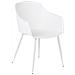 Set Di 2 Sedie Da Pranzo Bianco Fonda - Foto miniatura 5
