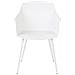 Set Di 2 Sedie Da Pranzo Bianco Fonda - Foto miniatura 6