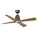 Typhoon M Led Led Ventilatore Marrone/legno - Foto miniatura 1