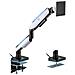 EW1509 supporto da tavolo per Tv a schermo piatto 124,5 cm (49") Scrivania Nero, Bianco - Foto miniatura 1