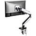 EW1509 supporto da tavolo per Tv a schermo piatto 124,5 cm (49") Scrivania Nero, Bianco - Foto miniatura 2