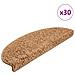 Tappetini per Scale 30 pz Beige 65x21x4 cm - Foto miniatura 1