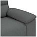 Poltrona Grigio Scuro 60 cm in Tessuto - Foto miniatura 9