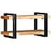 Mensola Da Parete 70x33x35 Cm Legno Massello Di Acacia - Foto miniatura 2