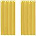 Tende In Voile Con Occhielli 2 Pz Giallo - Foto miniatura 2