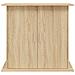 Supporto Acquario 81x36x73cm in Legno Multistrato Rovere Sonoma - Foto miniatura 5