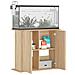 Supporto Acquario 81x36x73cm in Legno Multistrato Rovere Sonoma - Foto miniatura 4