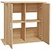 Supporto Acquario 81x36x73cm in Legno Multistrato Rovere Sonoma - Foto miniatura 6