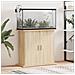 Supporto Acquario 81x36x73cm in Legno Multistrato Rovere Sonoma - Foto miniatura 2
