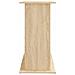 Supporto Acquario 81x36x73cm in Legno Multistrato Rovere Sonoma - Foto miniatura 7