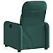 Poltrona Reclinabile in Tessuto Verde Scuro - Foto miniatura 3