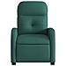 Poltrona Reclinabile in Tessuto Verde Scuro - Foto miniatura 6