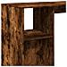 Tavolo Bar con Ripiano Rovere Fumo 124x46x103,5 cm Multistrato - Foto miniatura 7