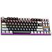 Tastiera Meccanica Cablata A 87 Tasti - Tastiera Da Gioco Rgb Hot-swappable Con Interruttore Blu Black+grey - Foto miniatura 1