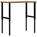 Banco Lavoro Marrone Chiaro 100x60x(71,5-98) cm Legno di Rovere - Foto miniatura 7