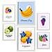 Set Di 6 Stampe Cibo E Nutrizione Natura Tropicale E Fruttata E Nutrizione Per L'interior Design A3 & A4 Cornice Bianca - Foto miniatura 1