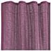 Tende in Voile con Tasche per Aste 2 pz Viola - Foto miniatura 5