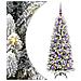 Albero di Natale artificiale con 150 LED Bianco 120 cm - Foto miniatura 1