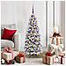 Albero di Natale artificiale con 150 LED Bianco 120 cm - Foto miniatura 2