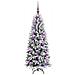 Albero di Natale artificiale con 150 LED Bianco 120 cm - Foto miniatura 4