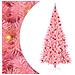 Albero di Natale con 300 LED con supporto Rosa 240 cm PVC - Foto miniatura 1