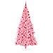 Albero di Natale con 300 LED con supporto Rosa 240 cm PVC - Foto miniatura 4