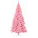 Albero di Natale con 300 LED con supporto Rosa 240 cm PVC - Foto miniatura 5