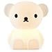 Mr. Maria Boris First Light Night Light - Soft Silicone Bear Nightlamp For Kids Bedroom  6 Dimming Modes  Usb-c Rechargeable  Bpa-free  14x20x21cm  Warm 2700k Led Glow  1-100 Lumens - Foto miniatura 2