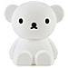 Mr. Maria Boris First Light Night Light - Soft Silicone Bear Nightlamp For Kids Bedroom  6 Dimming Modes  Usb-c Rechargeable  Bpa-free  14x20x21cm  Warm 2700k Led Glow  1-100 Lumens - Foto miniatura 1