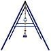 Set Gioco da Esterno con Altalena,Trapezio e Scala - Foto miniatura 4
