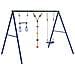 Set Gioco da Esterno con Altalena,Trapezio e Scala - Foto miniatura 5