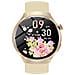 Smartwatch Con Chiamata Bluetooth, Monitoraggio Frequenza Cardiaca E Sonno, Compatibile Con Huawei, Samsung, Apple, Garmin Gold - Foto miniatura 4