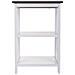 Scaffale In Legno Bianco 40x30x60h - Foto miniatura 2