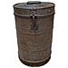 Baule In Metallo Artigianale 29x29x41h Cm - Foto miniatura 2