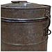 Baule In Metallo Artigianale 29x29x41h Cm - Foto miniatura 5