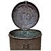 Baule In Metallo Artigianale 29x29x41h Cm - Foto miniatura 7